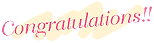 congratulations!!