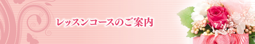 レッスンコースのご案内